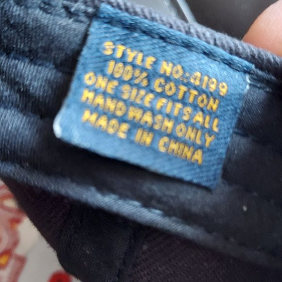 Vintage Joy Cone Co Ice Cream Sugar Cone Ball Cap Hat Adjustable Baseball Fab - Picture 9 of 9